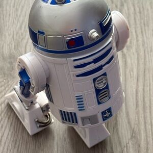 R2-D2 Action Figure - Silver and Blue